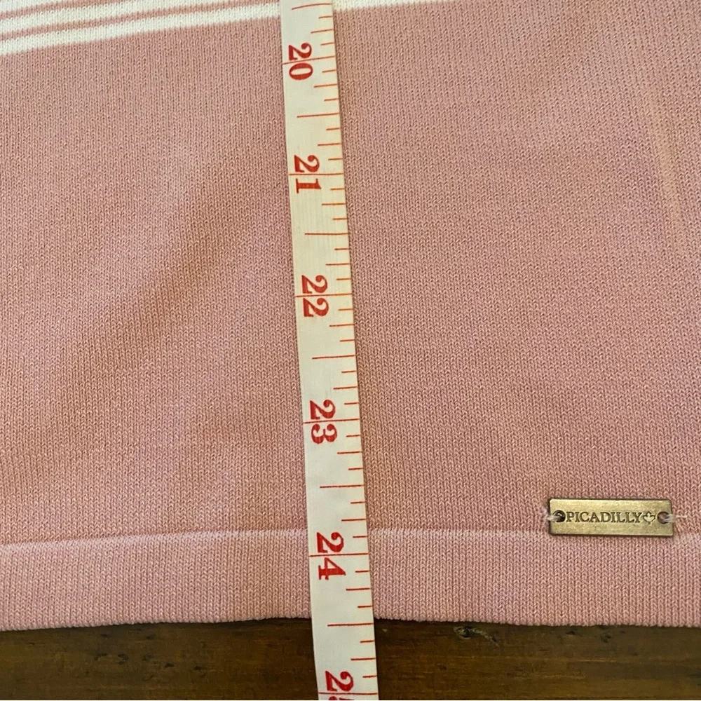 Piccadilly Canada Rose Pink Light Sweater size XS NWOT - Picture 9 of 14
